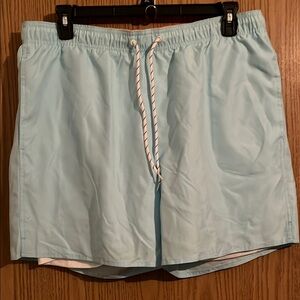 Light Blue Men's Swim Shorts